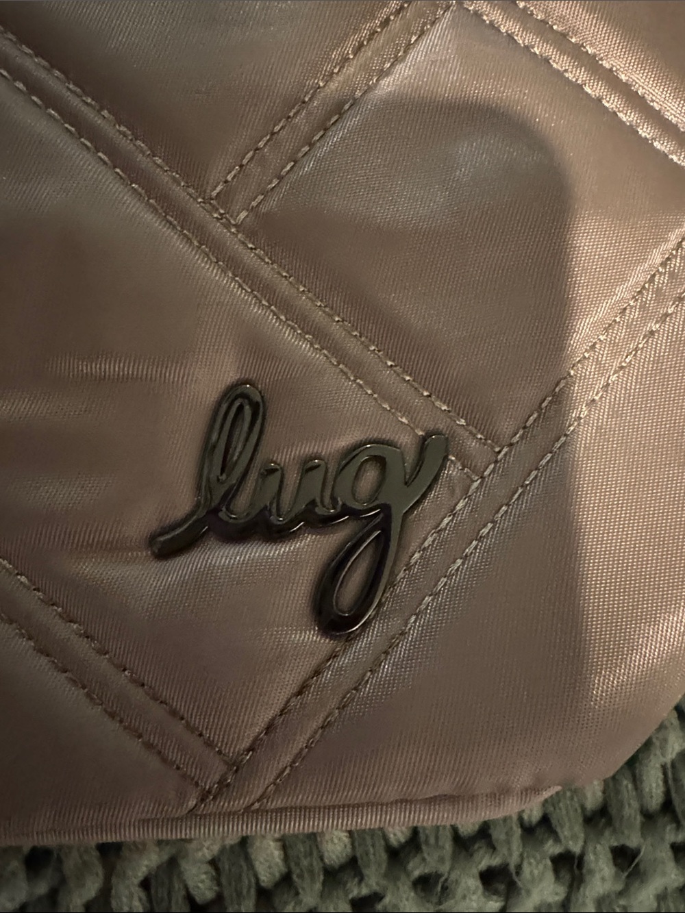 Quilted Light BiegeTote Bag - Women - Picture 2 of 9